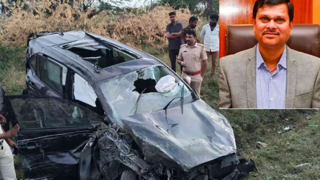 ಭೀಕರ ಅಪಘಾತದಲ್ಲಿ IAS ಅಧಿಕಾರಿ ಮಹಾಂತೇಶ್ ಬೀಳಗಿ ನಿಧನ.
